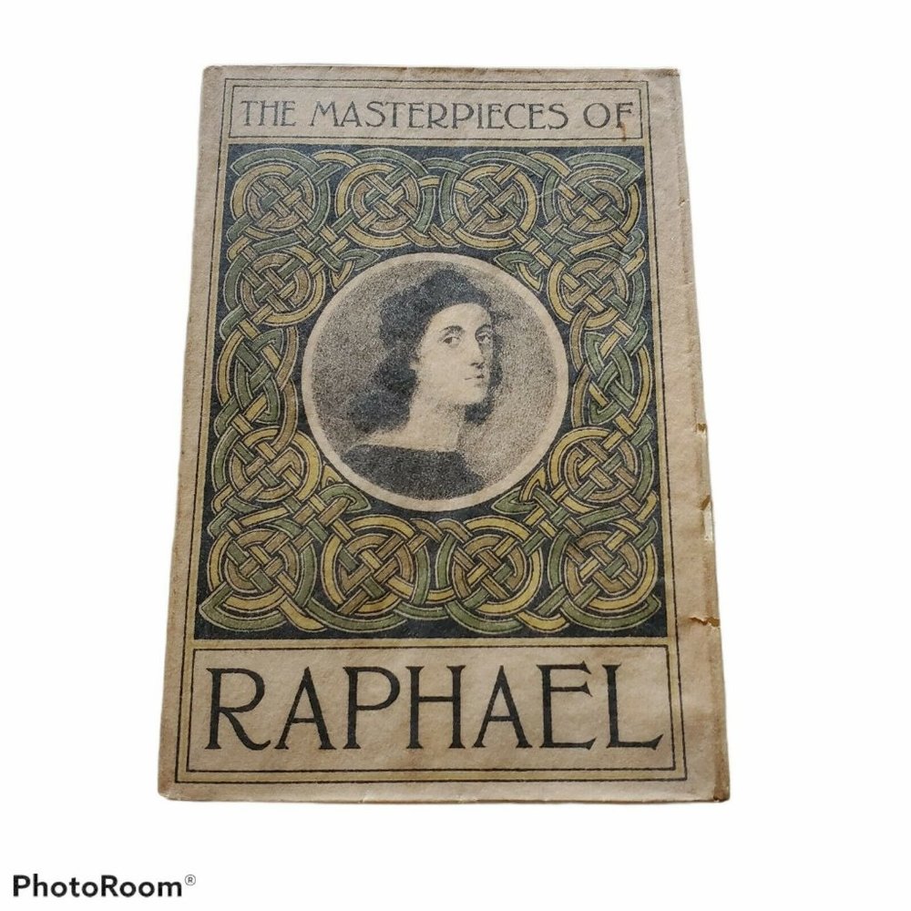 The Masterpieces of Raphael (1484-1520) Book 60 Reproductions, Stokes 1900 RARE